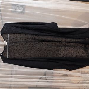 Mudd black cardigan
